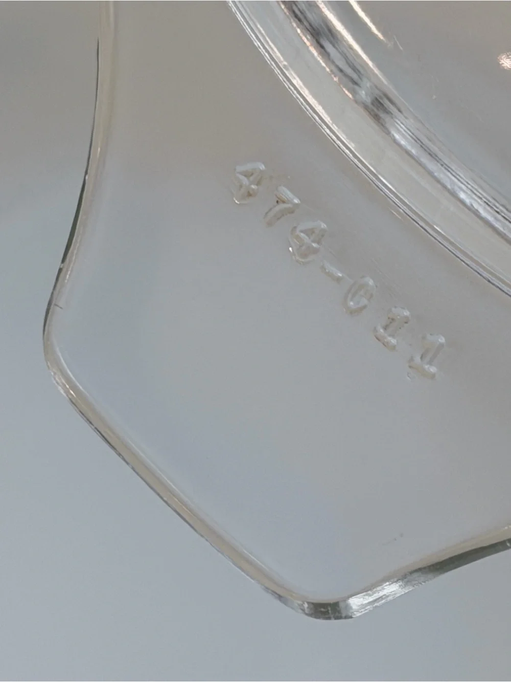 Vintage Pyrex Shenandoah 474-B 1.5 Qt Round Casserole Dish w/ Glass Lid Corning